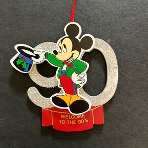 Walt Disney Mickey Mouse Welcome to The 90'S Ornament